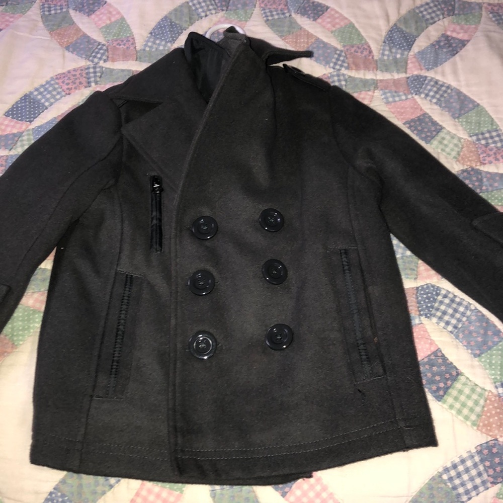 Boys London Fog Peacoat